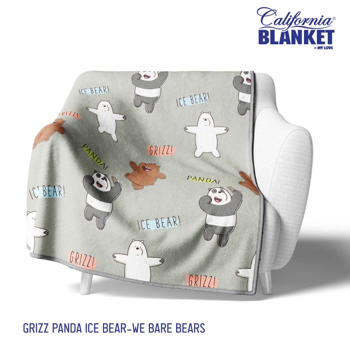 Grizz Panda Ice Bear We Bare Bears